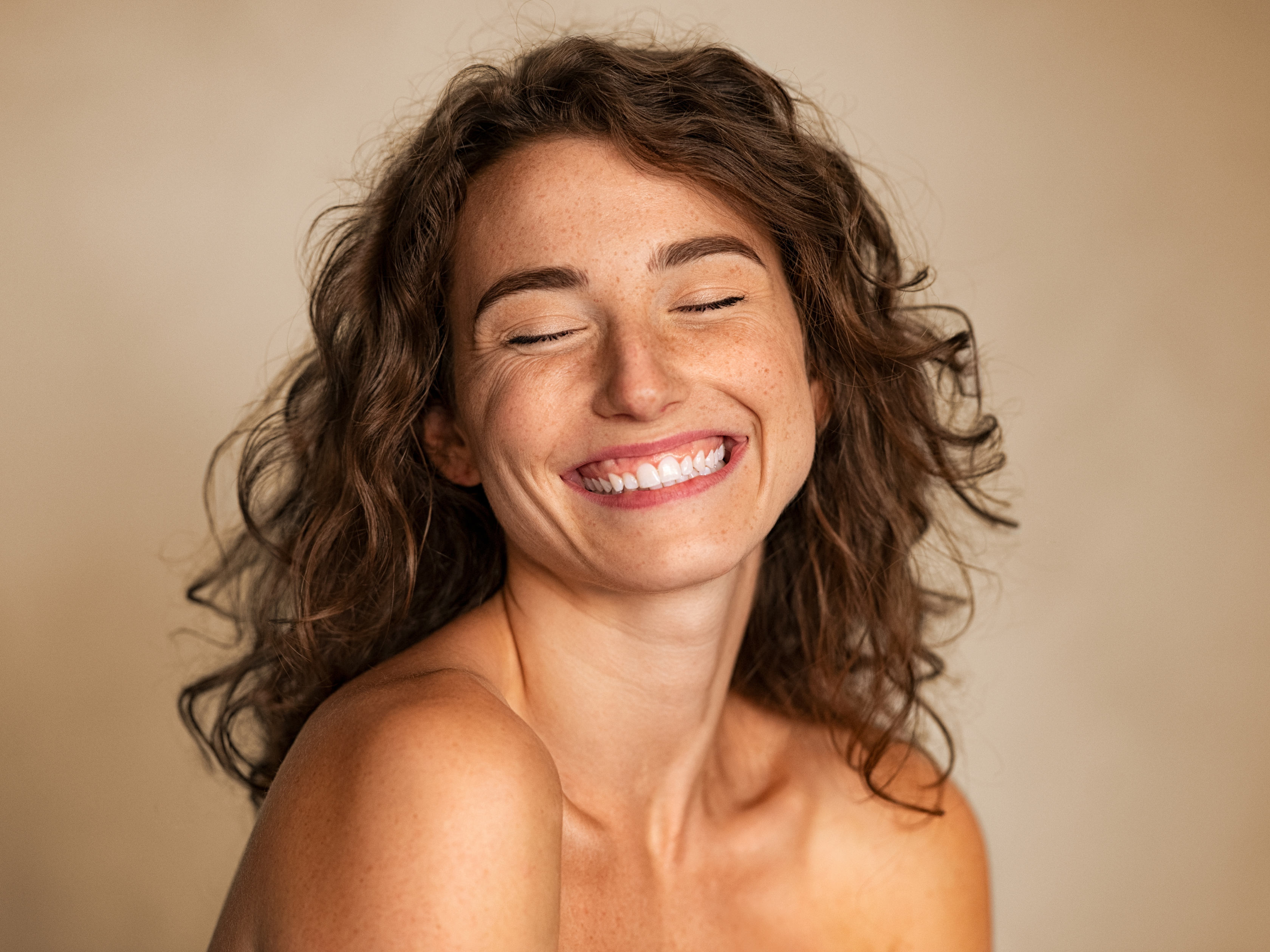 a happy client of Nuvola Aesthetics