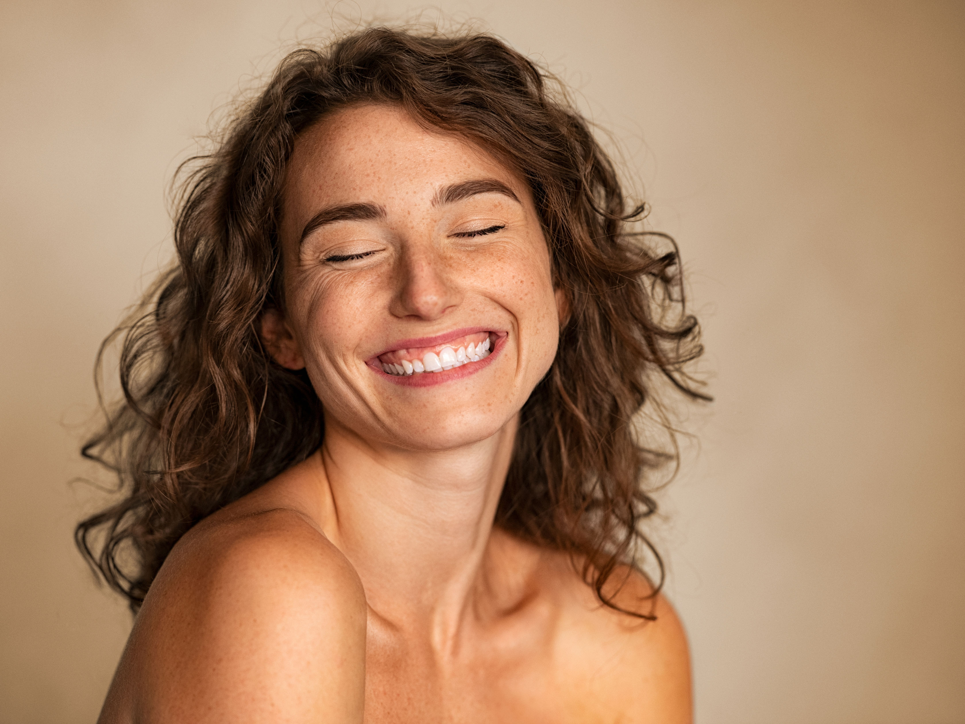 a happy client of Nuvola Aesthetics